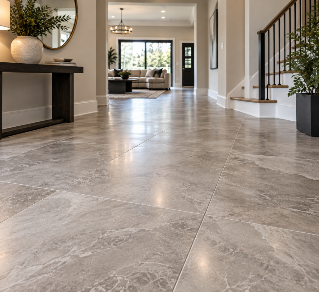 Tile flooring installation in Louisville KY by Legacy Flooring Solutions
