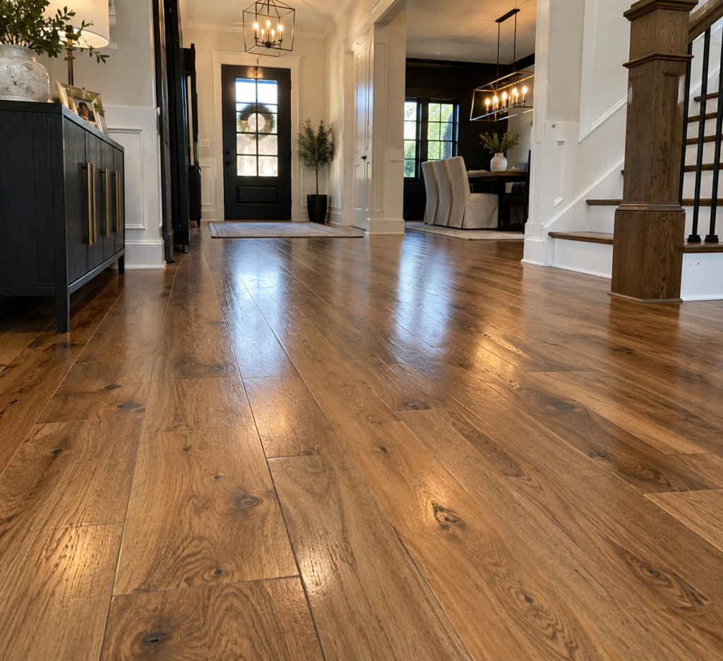 Hardwood flooring installation in Louisville KY by Legacy Flooring Solutions