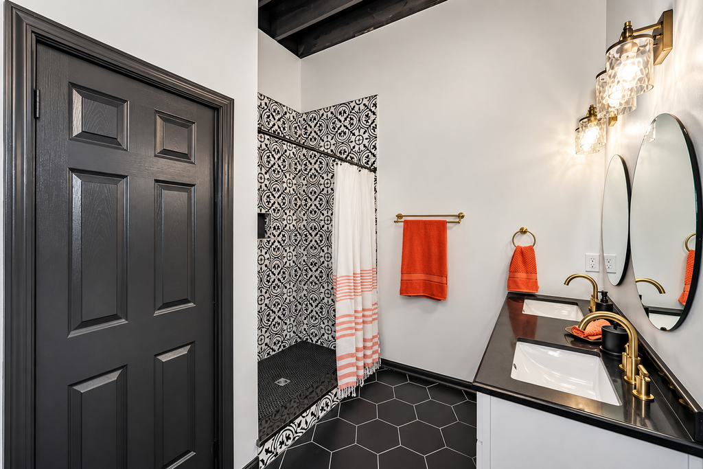 Custom tile shower installation by Legacy Flooring Solutions