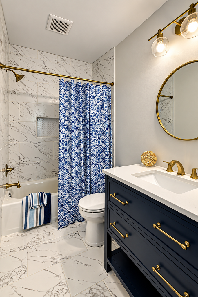 Custom tile shower installation by Legacy Flooring Solutions